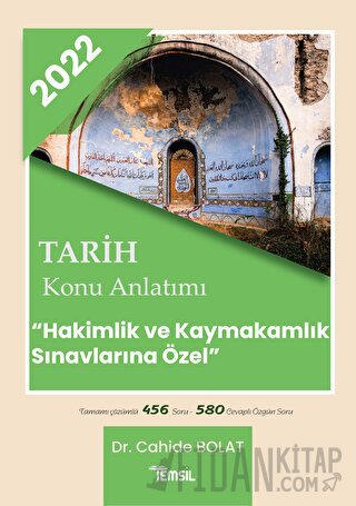 2022 Tarih Konu Anlatımı - Hakimlik ve Kaymakamlık Sınavlarına Özel