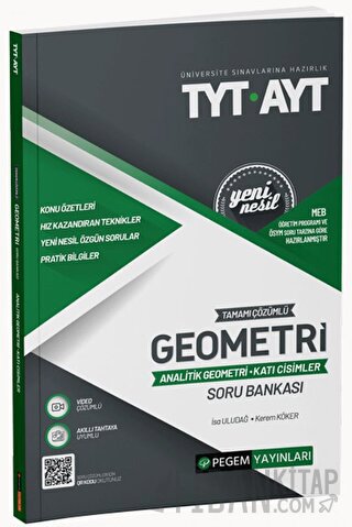 2022 TYT-AYT Tamamı Çözümlü Geometri Analitik Geometri - Katı Cisimler
