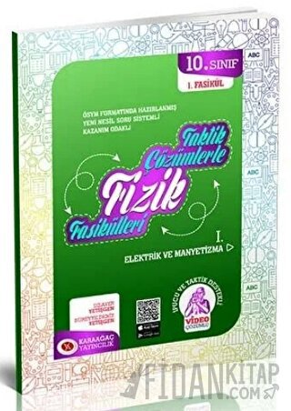 2023 10. Sınıf Taktik Çözümlerle Fizik Fasikülleri Karaağaç Yayıncılık