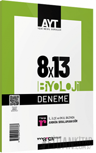 2025 AYT Biyoloji 8 Deneme Tamamı Video Çözümlü