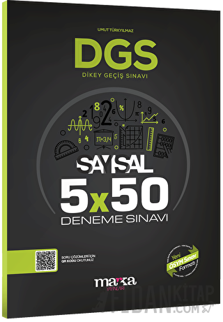 2023 DGS Sayısal 5x50 Deneme Sınavı Tamamı PDF Çözümlü Açıklanan Yeni 