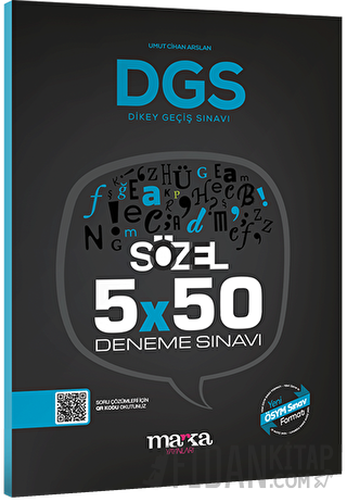 2023 DGS Sözel 5x50 Deneme Sınavı Tamamı PDF Çözümlü Açıklanan Yeni Mü