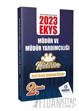 2023 EKYS Müdürüm Serisi Müdür ve Müdür Yardımcılığı Hızlı Konu Anlatı