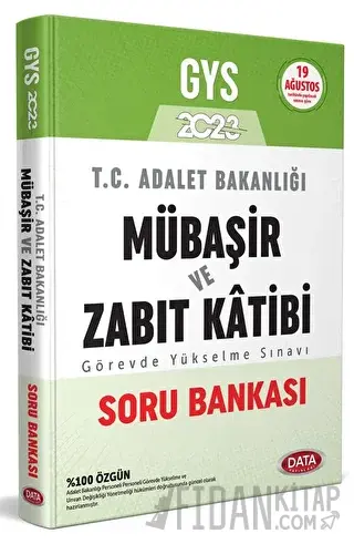 GYS Adalet Bakanlığı Mübaşir ve Zabıt Katibi Soru Bankası