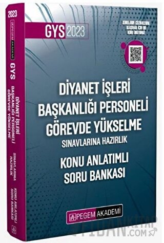 2026 GYS Diyanet İşleri Başkanlığı Personeli Görevde Yükselme Sınavlarına Hazırlık Konu Anlatımlı Soru Bankası