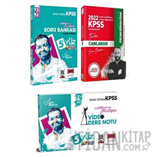 2023 KPSS 5Yüz Türkçe Soru Bankası ve Ders Notu Aker Kartal + Soru Ban