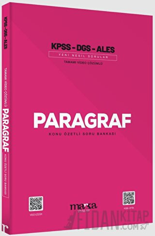 2023 Kpss Dgs Ales Paragraf Konu Özetli Yeni Nesil Soru Bankası Tamamı