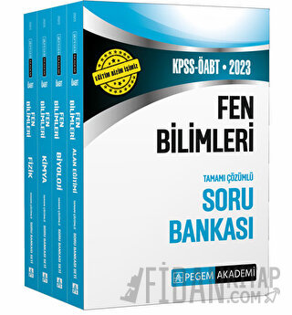 2023 KPSS ÖABT Fen Bilimleri Soru Bankası Pegem Akademi Yayıncılık Kol