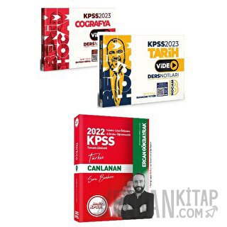 2023 KPSS Tarih Coğrafya Video Ders Notları + Türkçe Soru Bankası Rama