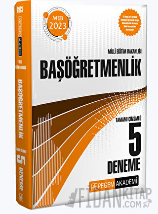 2023 Milli Eğitim Bakanlığı Başöğretmenlik 5 Deneme