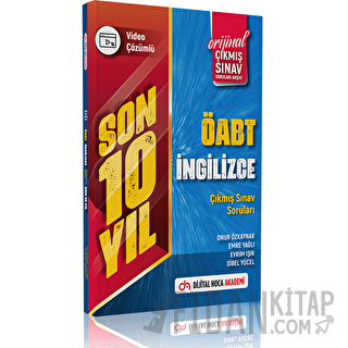 2023 ÖABT İngilizce Son 10 Yıl Orijinal Çıkmış Sınav Soruları Video Çö
