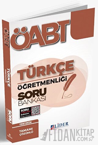 2023 ÖABT Türkçe Öğretmenliği Soru Bankası Lider Yayınları Kolektif