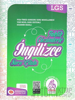 Taktik Çözümlerle LGS İngilizce Soru Kitabı