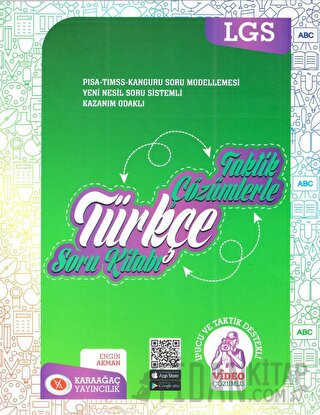 Taktik Çözümlerle LGS Türkçe Soru Kitabı