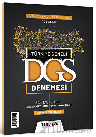 2025 DGS Türkiye Geneli Sayısal Sözel Yeni Sınav Müfredatına Uygun Deneme