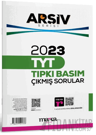 TYT Arşiv Serisi Tıpkı Basım Çıkmış Sorular Tamamı Video Çözümlü