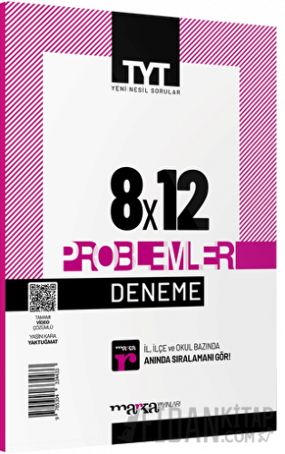 2025 TYT Yeni Nesil Problemler 8 Deneme Tamamı Video Çözümlü