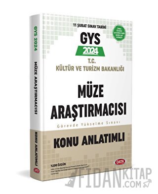 GYS T.C Kültür Ve Turizm Bakanlığı Müze Araştırmacısı Görevde Yükselme Sınavı Konu Anlatımlı