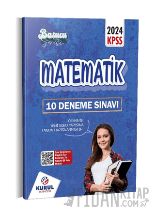 KPSS Başucu Serisi Matematik Çözümlü 10 Deneme Sınavı