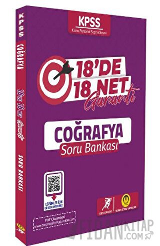 2024 KPSS Coğrafya 18 De 18 Net Soru Bankası Kolektif