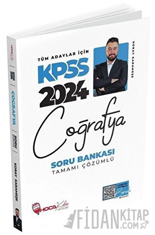 2024 KPSS Coğrafya Soru Bankası Çözümlü Koray Karameşe