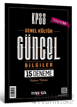 2025 KPSS Genel Kültür Güncel Bilgiler 15 Deneme