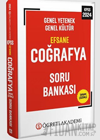 KPSS Genel Yetenek Genel Kültür Efsane Coğrafya Soru Bankası