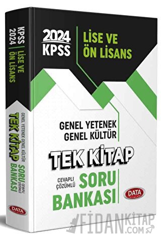 2026 KPSS Genel Yetenek - Genel Kültür Tek Kitap Ortaöğretim Ön Lisans Soru Bankası