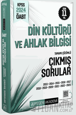 2024 KPSS ÖABT Din Kültürü ve Ahlak Bilgisi Tamamı Çözümlü Çıkmış Soru