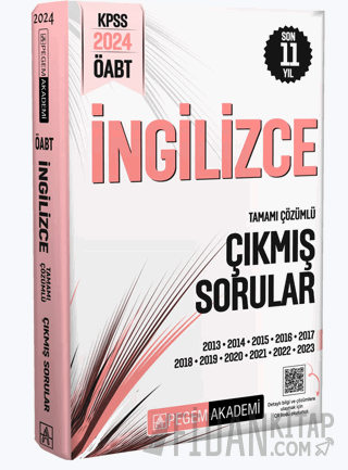 2024 KPSS ÖABT İngilizce Tamamı Çözümlü Çıkmış Sorular Kolektif