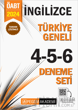 2024 KPSS ÖABT İngilizce Tamamı Çözümlü Türkiye Geneli 4-5-6 (3'lü Deneme Seti)