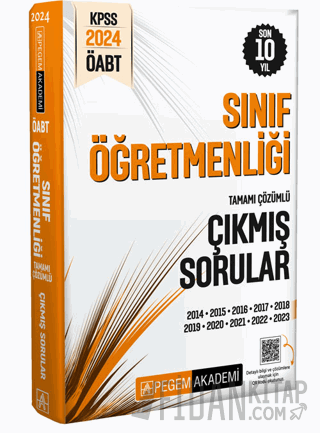 2024 KPSS ÖABT Sınıf Öğretmenliği Tamamı Çözümlü Çıkmış Sorular Kolekt