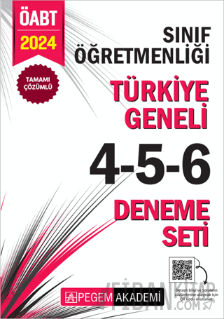 2024 KPSS ÖABT Sınıf Öğretmenliği Tamamı Çözümlü Türkiye Geneli 4-5-6 (3'lü Deneme Seti)