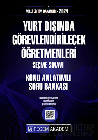 2026 MEB Yurt Dışında Görevlendirilecek Öğretmenleri Seçme Sınavı Konu Anlatımlı Soru Bankası