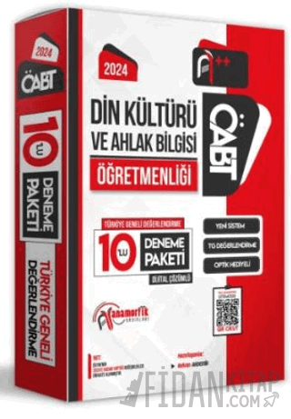 ÖABT Din Kültürü ve Ahlak Bilgisi Öğretmenliği Türkiye Geneli 10 Deneme Dijital Çözümlü