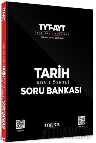 2025 TYT AYT Tarih Konu Özetli Yeni Nesil Soru Bankası Tamamı Video Çözümlü