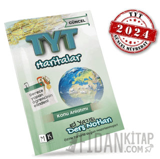 TYT Haritalar El Yazısı Ders Notları Kitabı