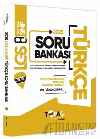 2025 8.Sınıf LGS Türkçe Yeni Nesil Soru Bankası PDF/Video Çözümlü