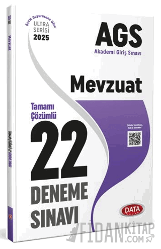 2025 AGS Mevzuat Tamamı Çözümlü 22 Deneme Sınavı Kolektif