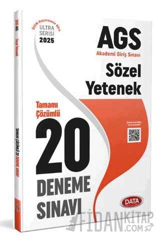 2025 AGS Sözel Yetenek Tamamı Çözümlü 20 Deneme Sınavı Kolektif