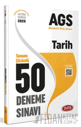 2025 AGS Tarih Tamamı Çözümlü 50 Deneme Sınavı Kolektif