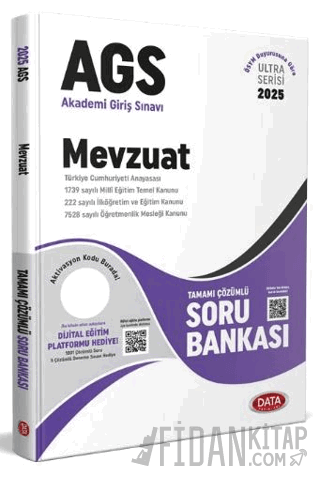 2025 AGS Ultra Serisi Mevzuat Tamamı Çözümlü Soru Bankası Kolektif