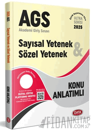 2025 AGS Ultra Serisi Sayısal Yetenek - Sözel Yetenek Konu Anlatımlı K