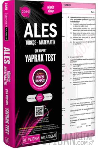 2025 ALES Çek Kopart Yaprak Test