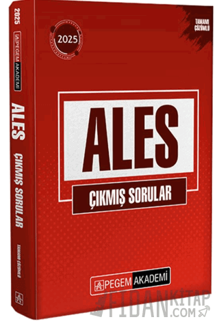 2025 ALES Tamamı Çözümlü Çıkmış Sorular Kolektif