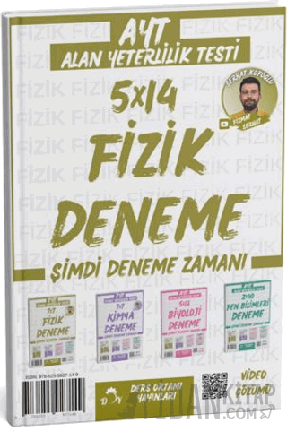 2025 AYT Fizik Deneme 5x14 Kollektif
