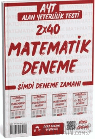 2025 AYT Matematik Deneme Tamamı Video Çözümlü
