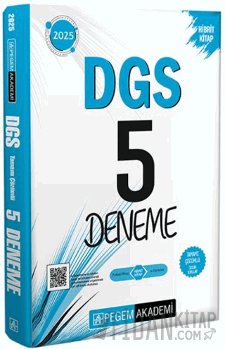 2025 DGS Tamamı Çözümlü 5 Deneme Kollektif