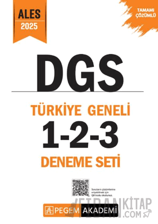 2025 DGS Tamamı Çözümlü Türkiye Geneli 1-2-3 (3'lü Deneme Seti)