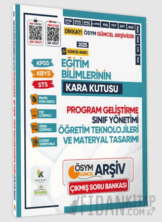 2025 Eğitim Bilimlerinin Kara Kutusu Program Geliştirme-Sınıf-Materyal Konu Ö. Çözümlü Soru Bankası